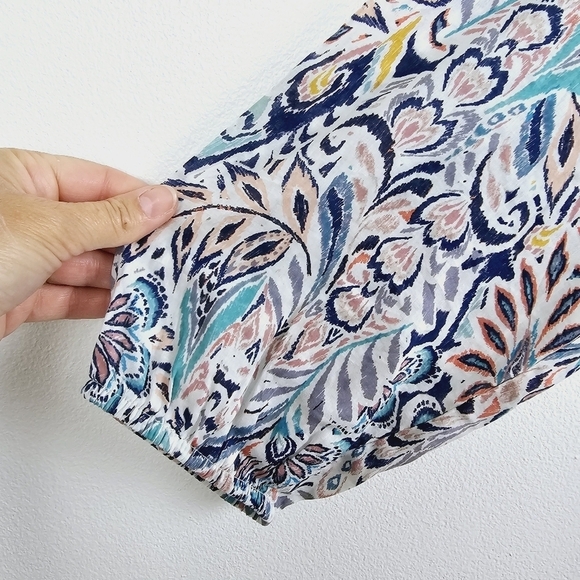 Lucky Brand Tiered Ruffle Dress NWT, size Large - Picture 9 of 11